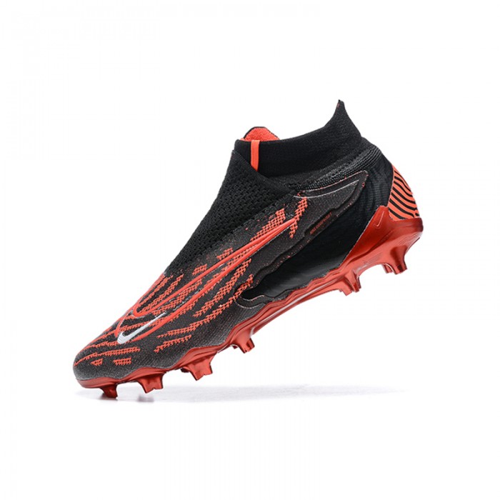 Phantom GX Elite FG High Soccer Shoes-Red/Black-809146