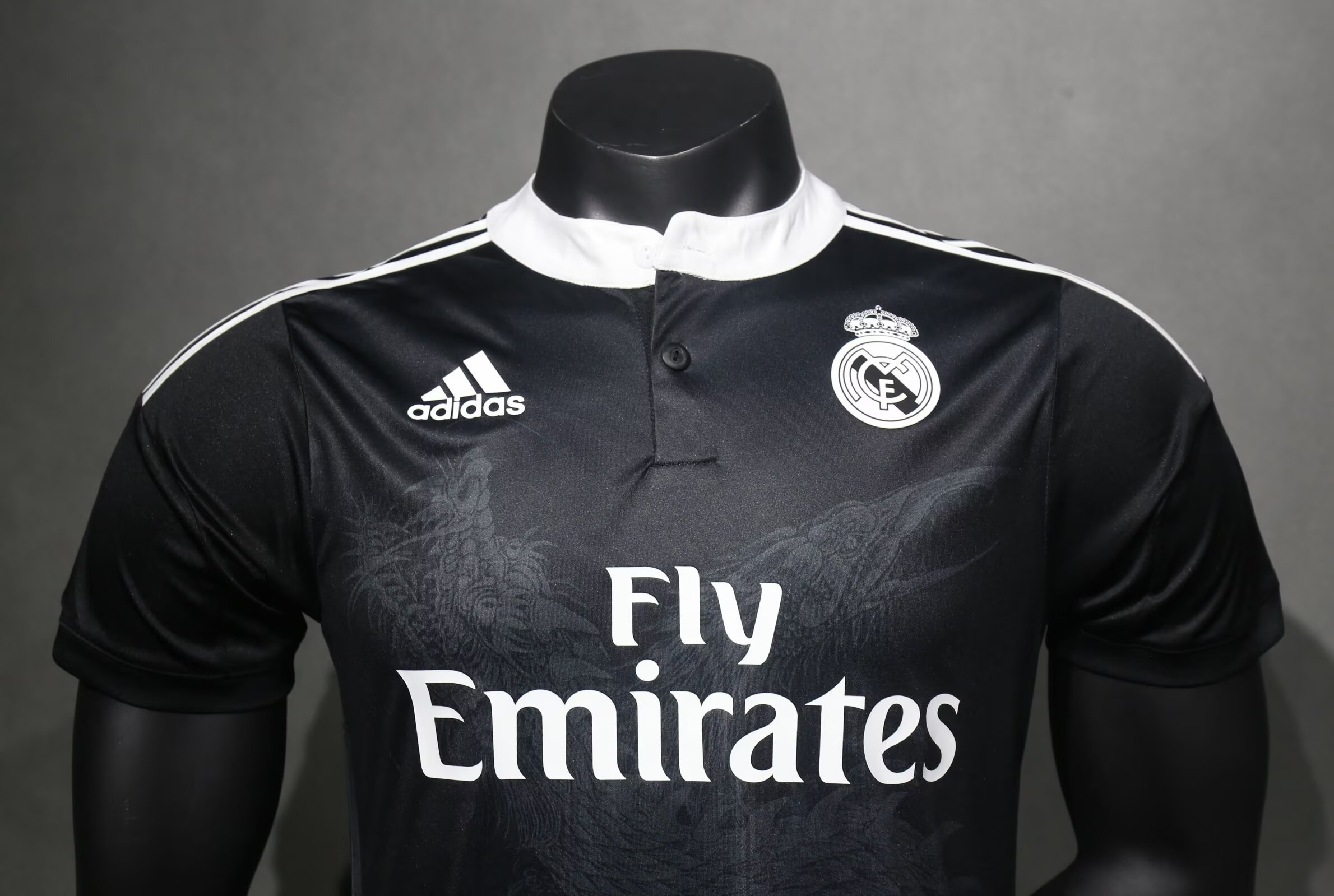 2014-2015 RMA Away Player Version 球员 Retro Soccer Jersey