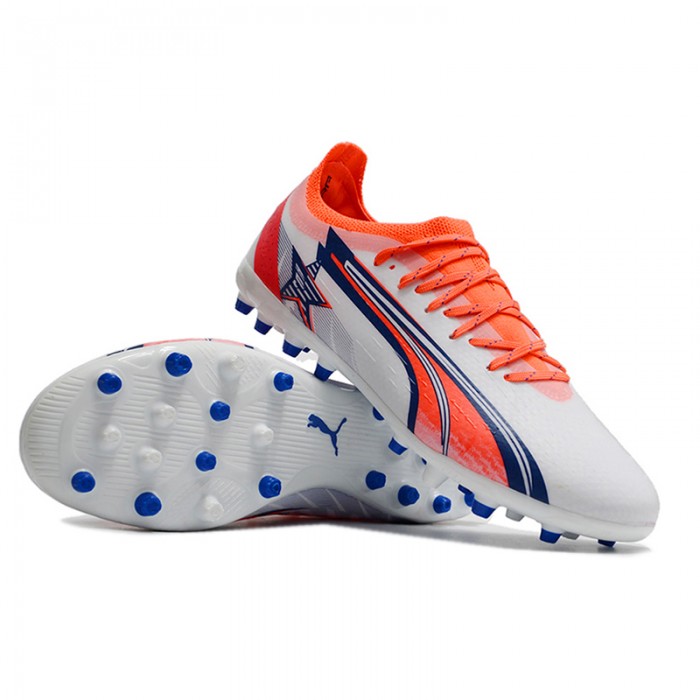 Ultra Ultimate MG Soccer Shoes-White/Red-6450122