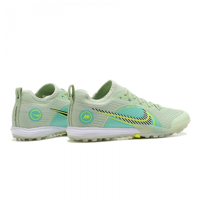 Zoom Vapor 14 Pro TF Soccer Shoes-Grey/Green-6255322