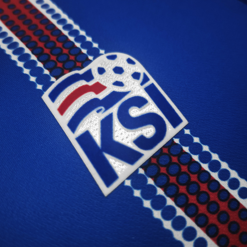 2016-2017 Iceland Home Retro Soccer Jersey