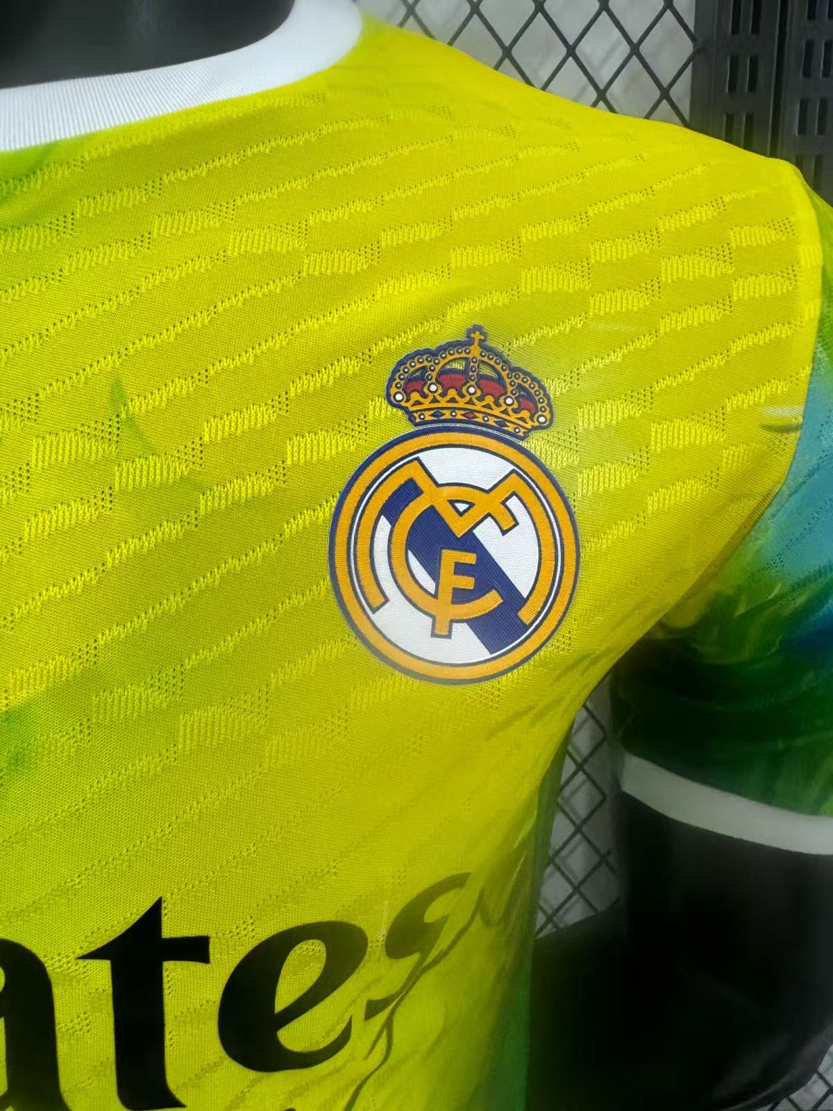 25-26 RMA Special Edition Yellow Player Version Training Shirts
