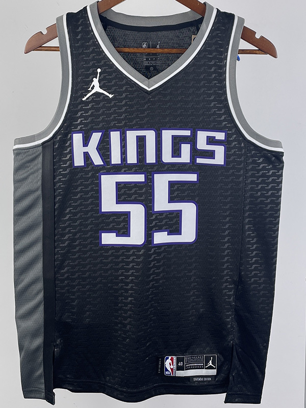 22-23 Kings WILLIAMS #55 Black Top Quality Hot ...