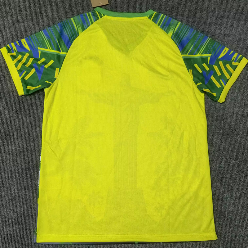 25-26 Brazil Yellow Green Special Edition Training shirts (黄袖口)