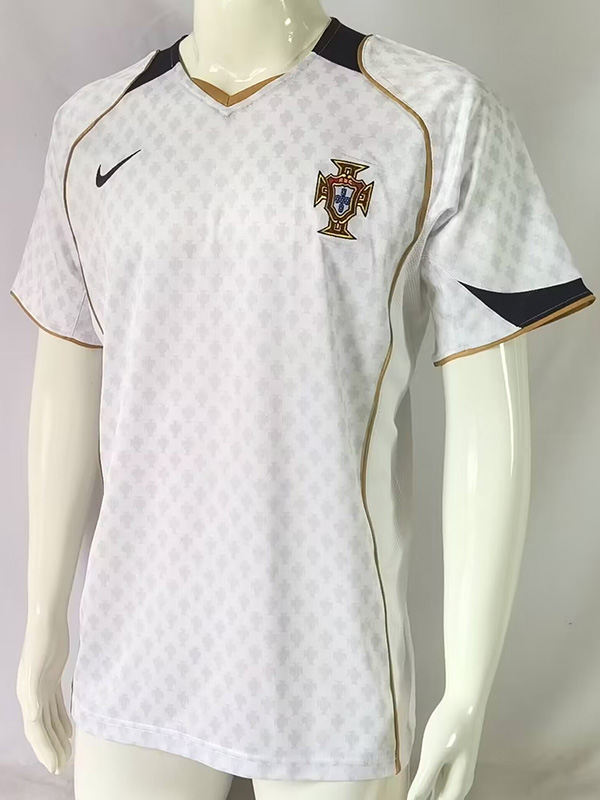 2004 Portugal Away Retro Soccer Jersey