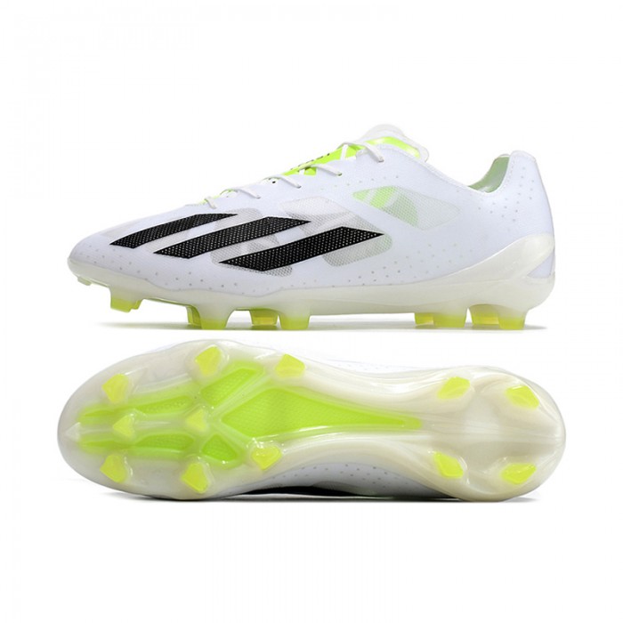 X Crazyfast+ FG Soccer Shoes-White/Black-201261