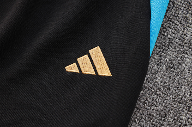 24-25 Argentina Black Jacket Tracksuit (蓝领)