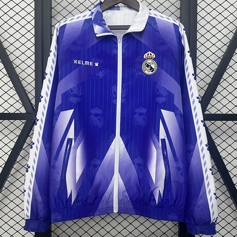 24-25 RMA Blue &White Double Sided Windbreaker (双面风衣)