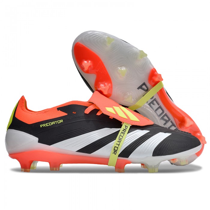 PREDATOR ACCURACY+ FG BOOTS Soccer Shoes-Black/White-2363432