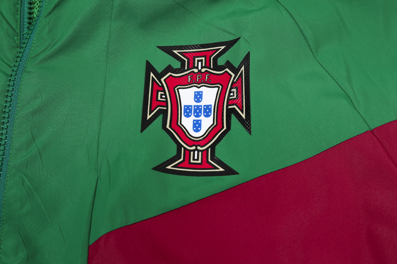 24-25 Portugal Green Windbreaker