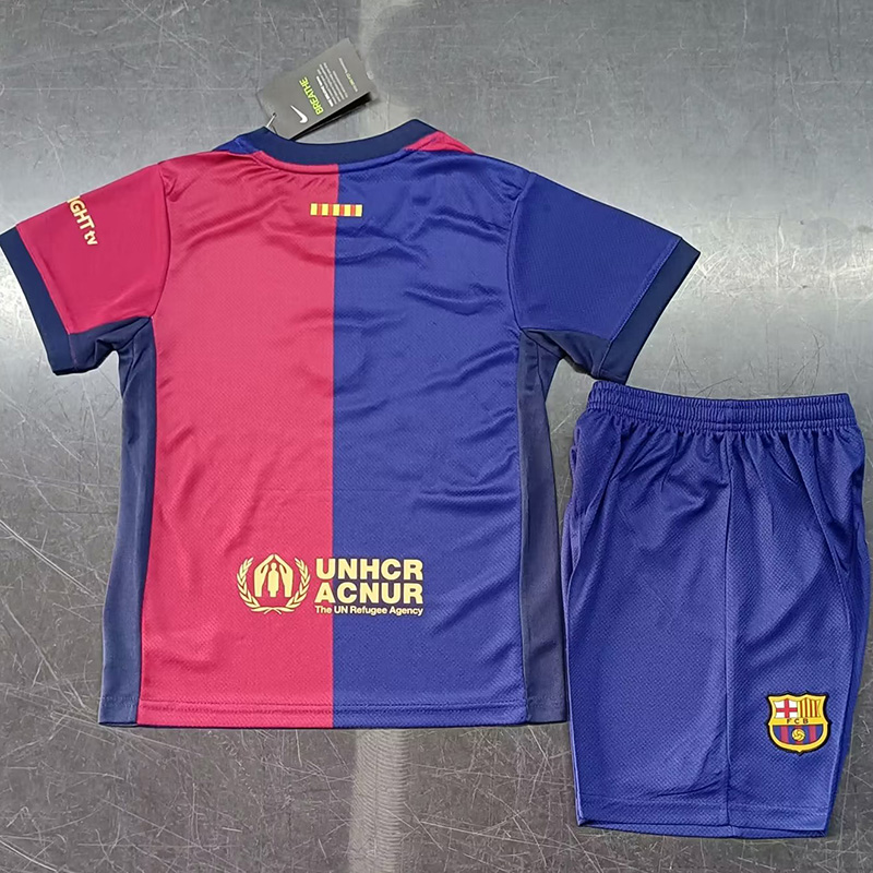 24-25 BAR Home Concept Edition Kids Soccer Jersey