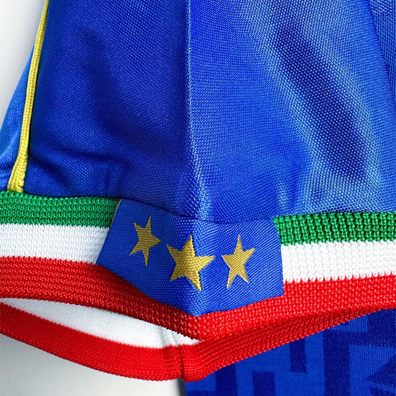 1995 Italy Home Retro Soccer Jersey