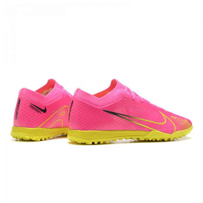 Vapor 15 Academy TF Soccer Shoes-Pink/Yellow-681206