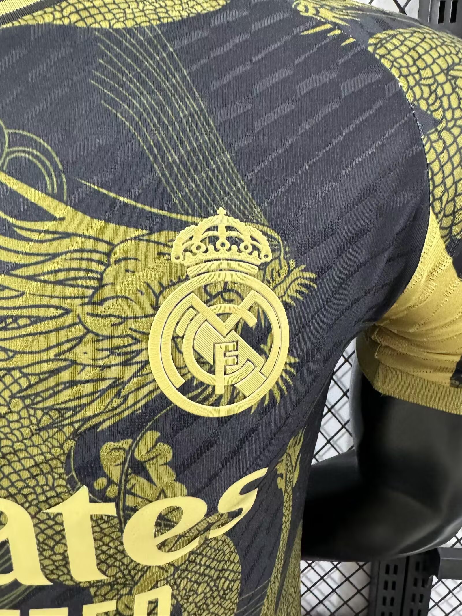 25-26 RMA Black Gold Special Edition Player Version Training Shirts