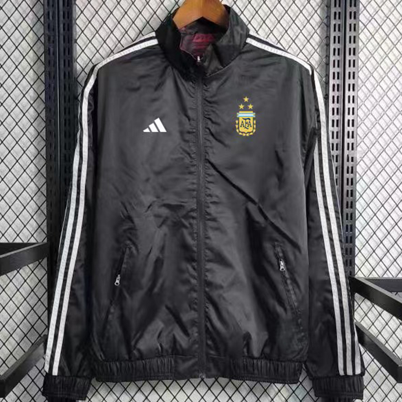 2023 Argentina Maroon & Black Double Sided Wind...