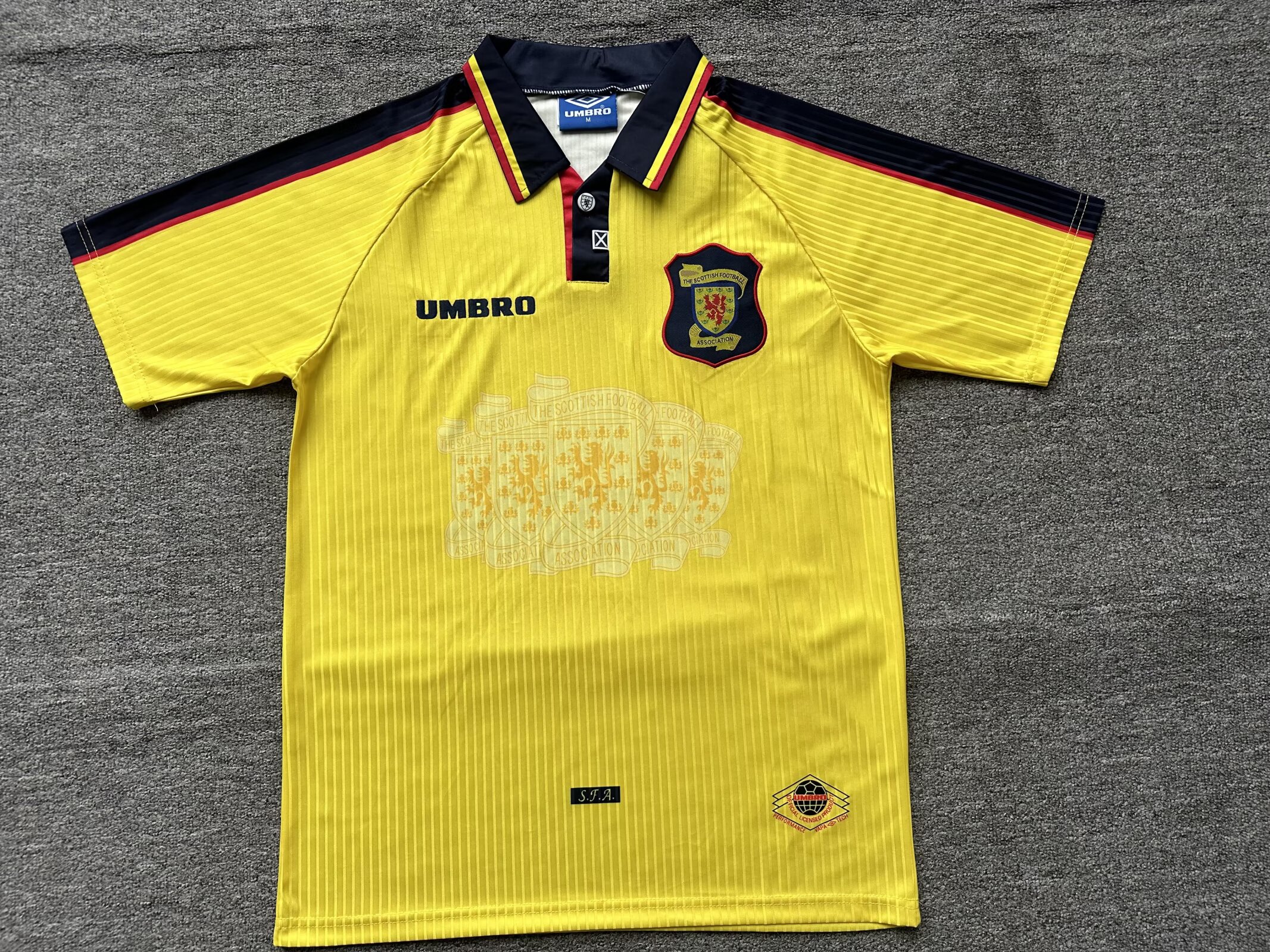 1997 Scotland away Retro Soccer Jersey