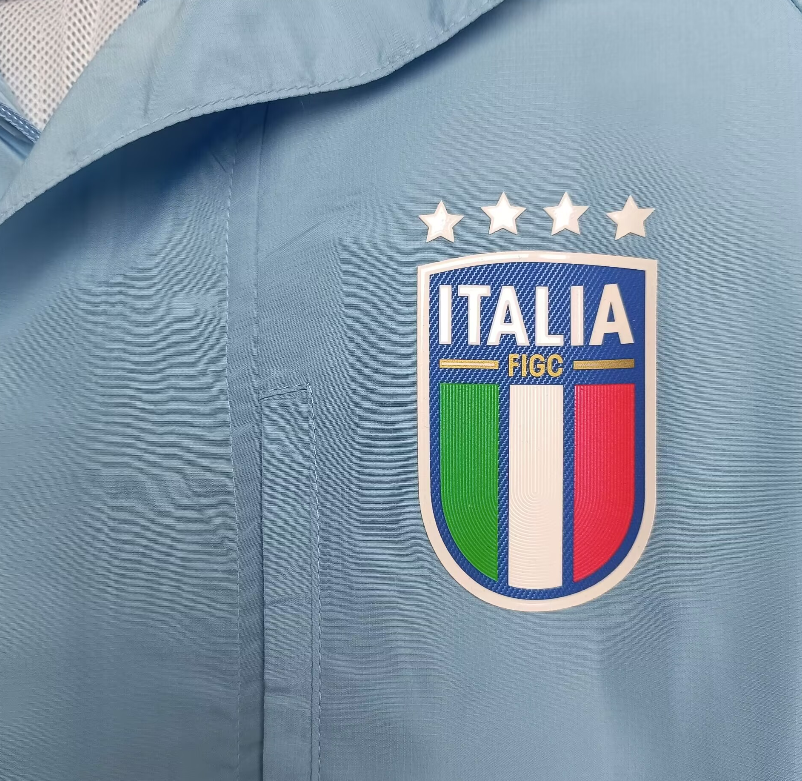 24-25 Italy Light blue Windbreaker