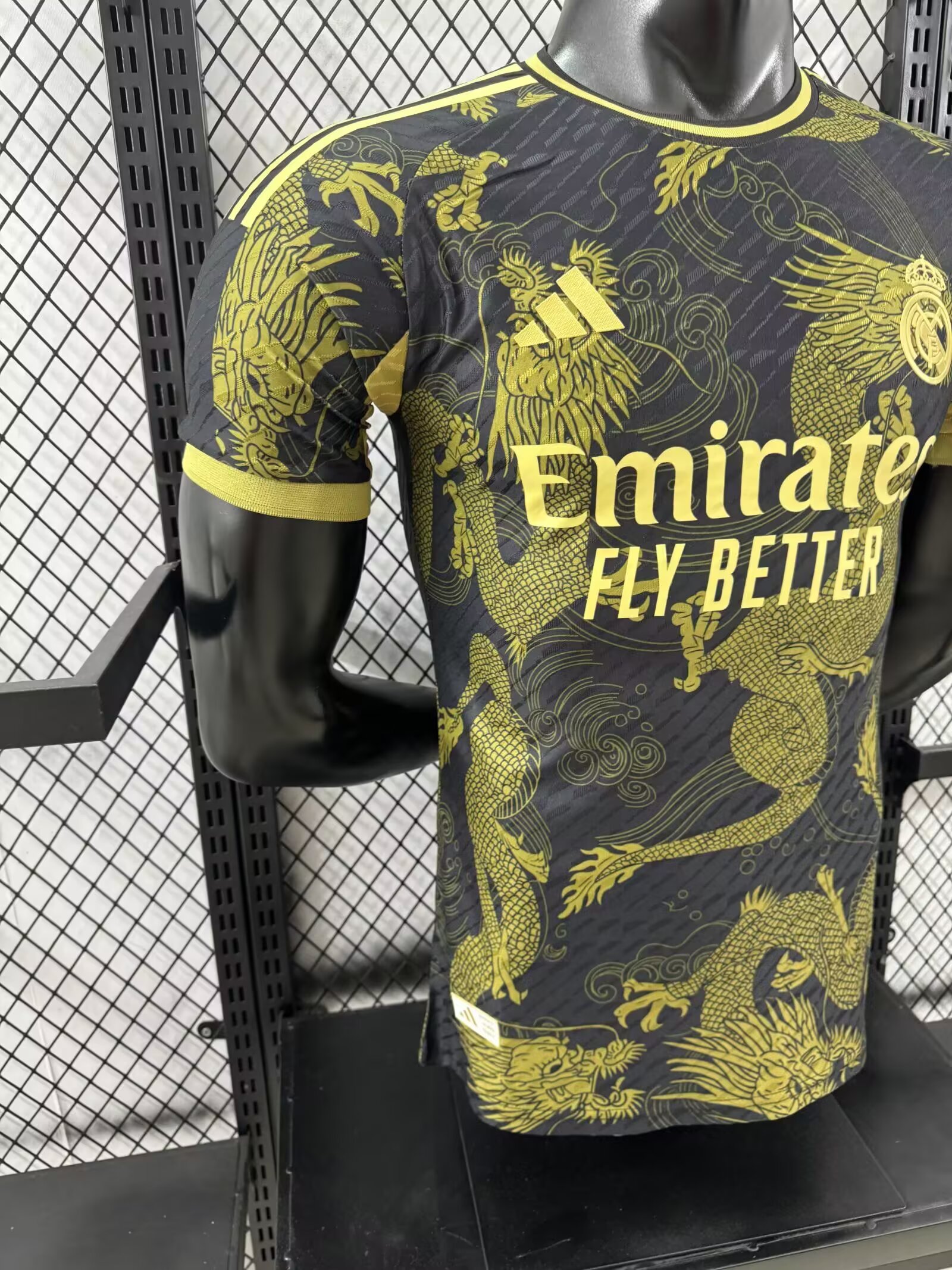 25-26 RMA Black Gold Special Edition Player Version Training Shirts