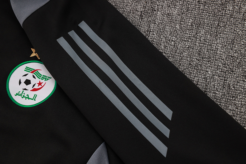 24-25 Algeria Black Jacket Tracksuit
