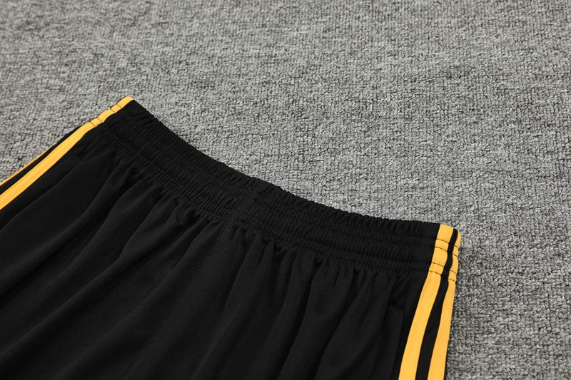 24-25 RMA Black white Training Short Suit #豹