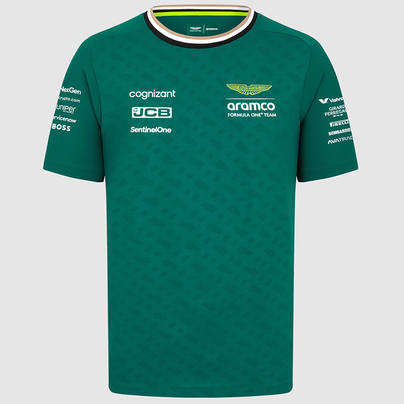 2024 F1 Aston Martin #14 Green T-Shirts Racing ...