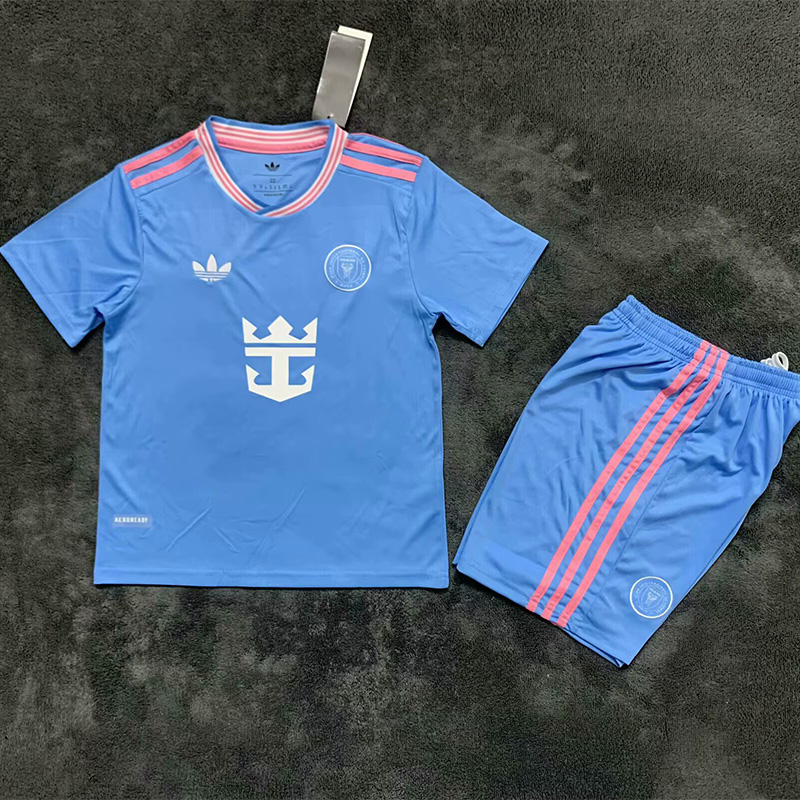 25-26 Inter Miami Blue Kids Soccer Jersey