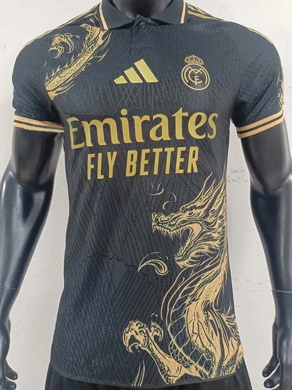 24-25 RMA Black Special Edition Player Version Soccer Jersey