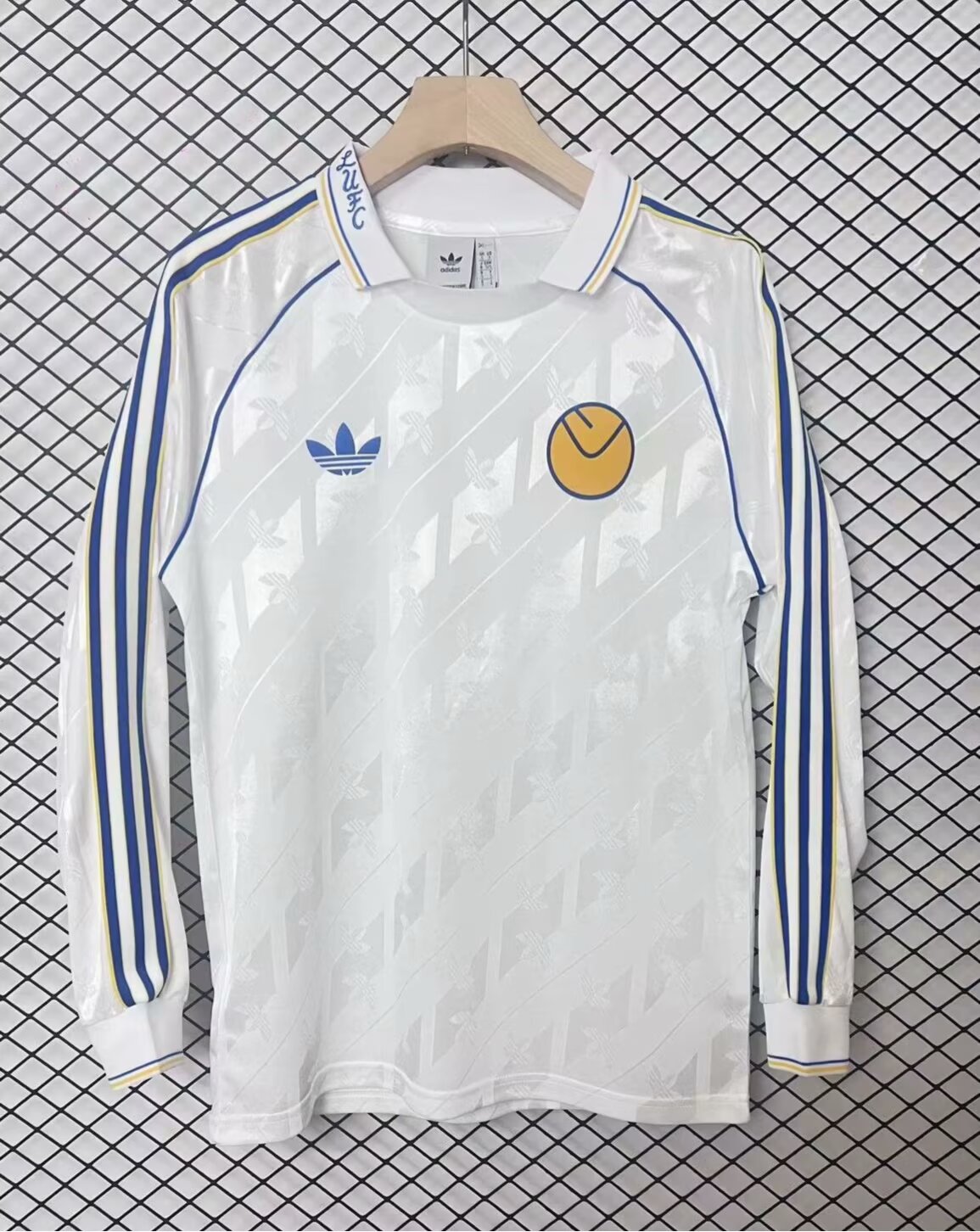 24-25 Leeds United White Special Retro Edition Long Sleeve Soccer Jersey (长袖)