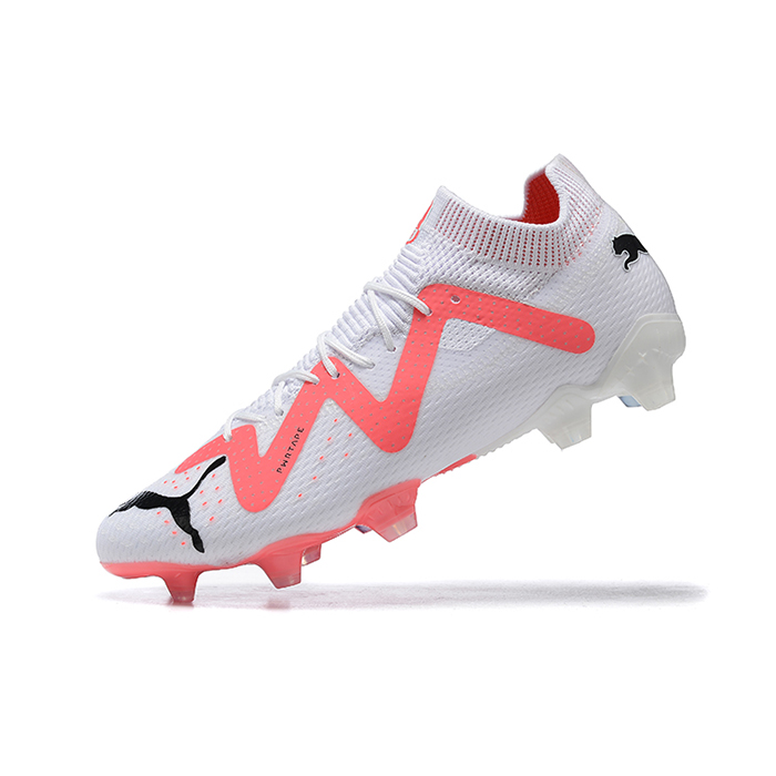 Future Ultimate FG Soccer Shoes-White/Pink-8803832