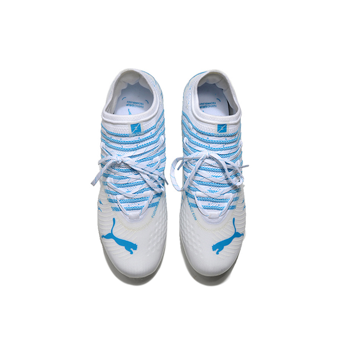 Future Z 1.3 Teazer MG Soccer Shoes-White/Blue-3485584