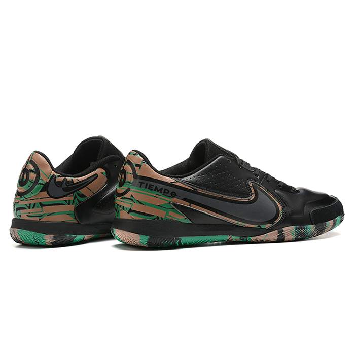Tiempo Legend 9 TF Soccer Shoes-Black/Green-2016162