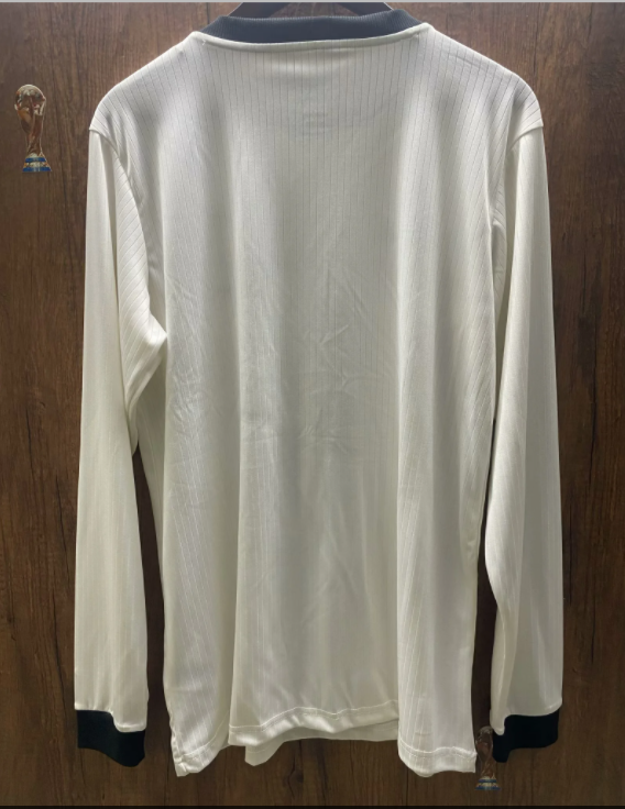 24-25 Germany White 125th Anniversary  Long sleeve Version Soccer Jersey