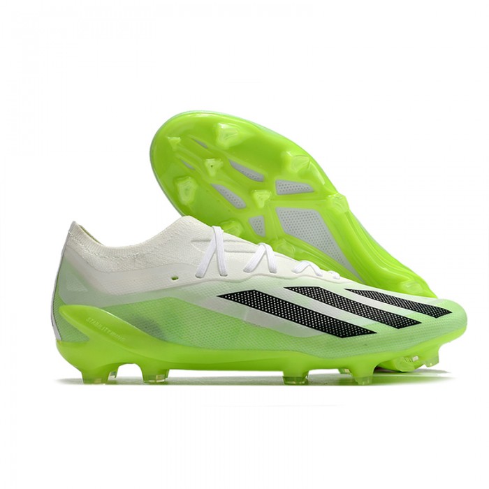 X 23 .1 FG Soccer Shoes-White/Green-4180383