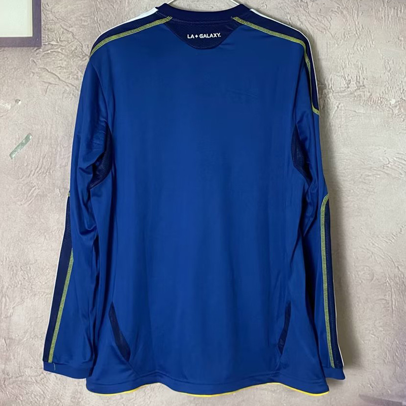 2011-2012 LA Galaxy Away Long Sleeve Retro Socc...