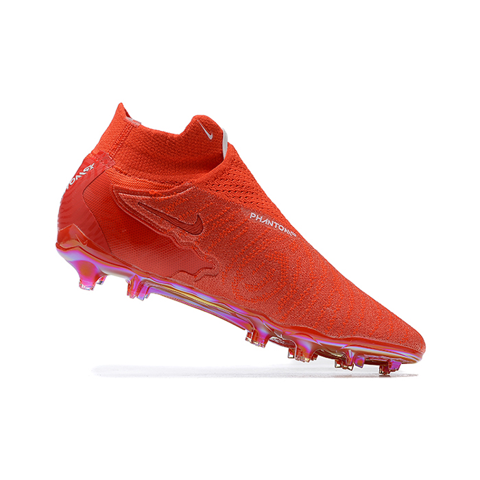 Phantom GX Elite FG High Soccer Shoes-All Red-590979