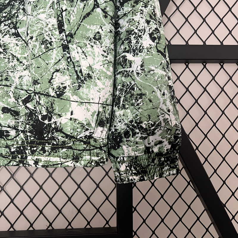 2024 Man Utd Black & Green Double Sided Windbre...