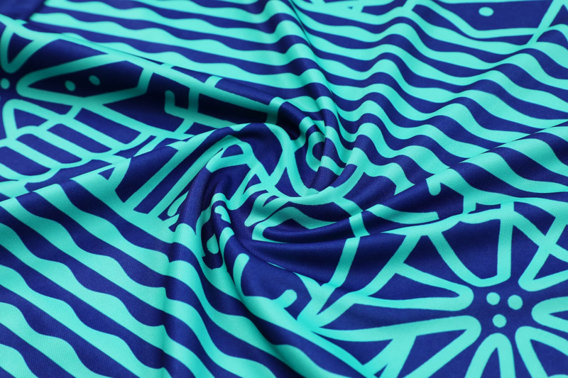 24-25 Brazil Fancy blue Tank top and shorts suit