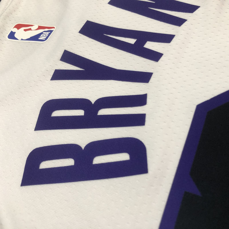 22-23 LAKERS BRYANT #24 White City Edition Top ...