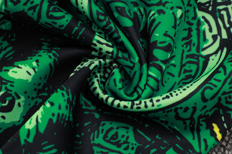 24-25 Brazil Green Jacket Tracksuit #A810(喷墨)