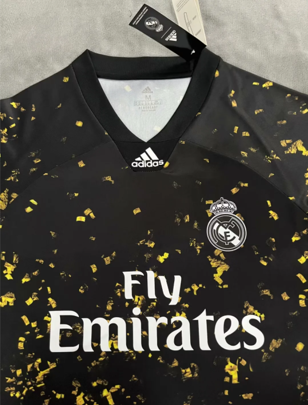 20-21  RMA Special Edition black gold Retro  1:1 Quality Soccer Jersey