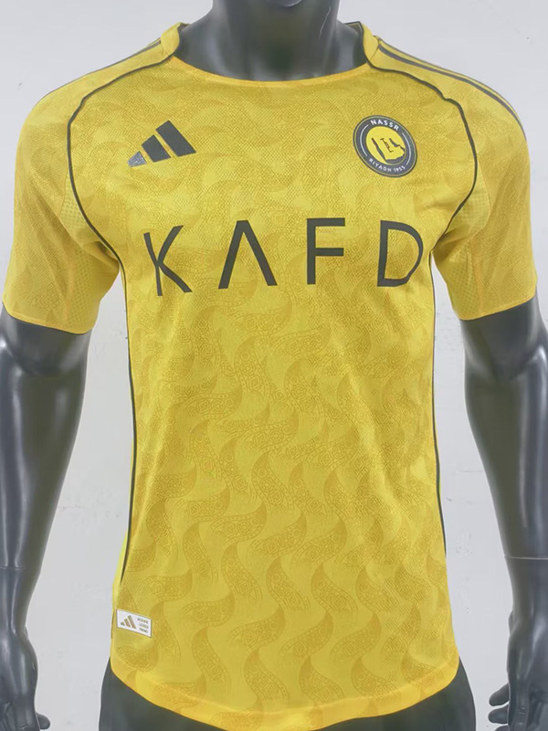 25-26 AL-Nassr Home Player Version Soccer Jersey