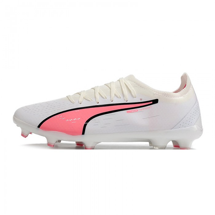 Ultra Ultimate FG Soccer Shoes-White/Pink-9308070