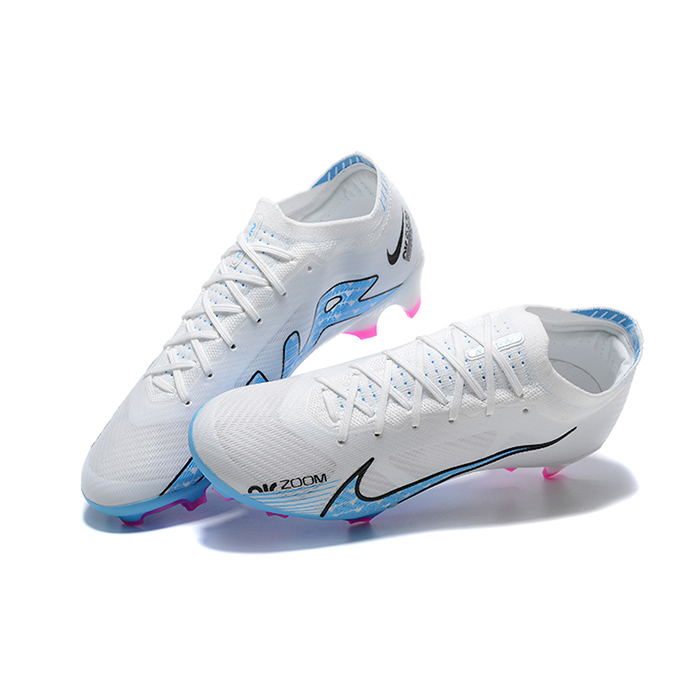Air Zoom Mercurial Vapor XV Elite FG Soccer Shoes-White/Blue-8983495