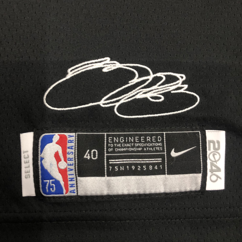 LAKERS Glory version JAMES #6 Black Top Quality...