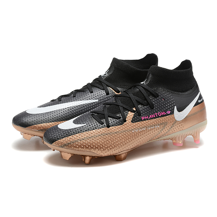Phantom GT2 Dynamic Fit Elite FG High Soccer Shoes-Khkai/Black-6069902
