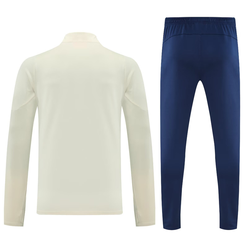 25-26 Portugal Light yellow Half Pull Tracksuit (半拉链)