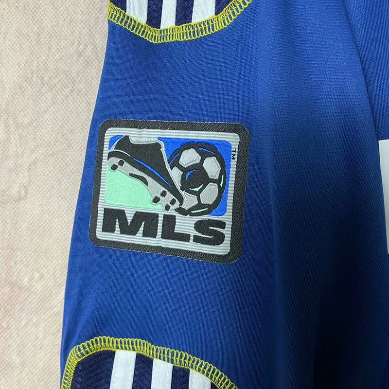 2011-2012 LA Galaxy Away Long Sleeve Retro Socc...