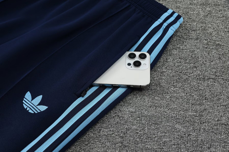 24-25 Marseille Lake blue Jacket Tracksuit