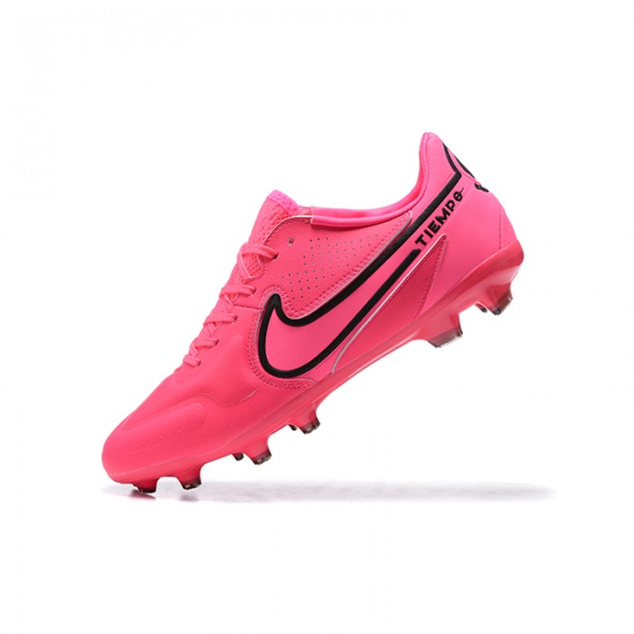 Tiempo Legend 9 Elite FG Soccer Shoes-Pink/Black-458345