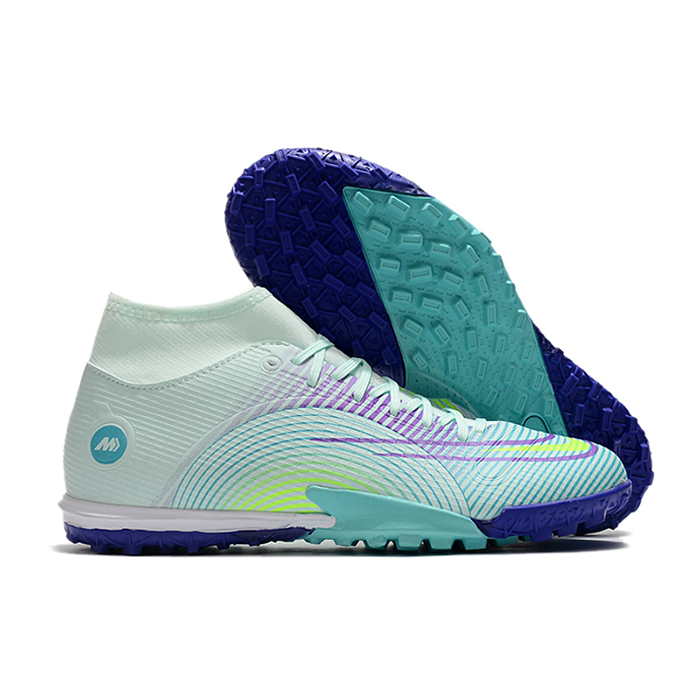 Vapor 14 Academy TF Soccer Shoes-Green/Blue-9469753